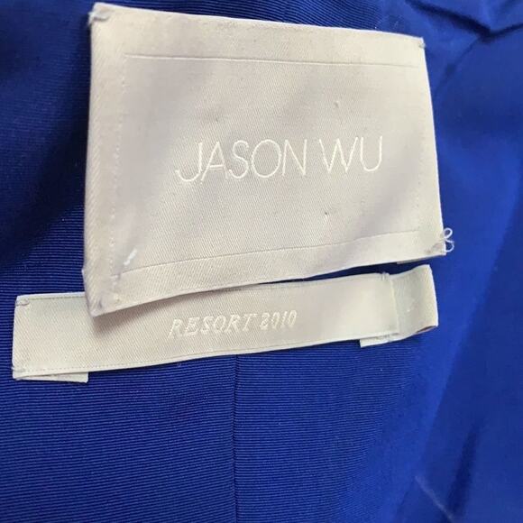 JASON WU RESORT 2010 STUNNING STRAPLESS 100% SILK GOWN SIZE 2 - Picture 8 of 11